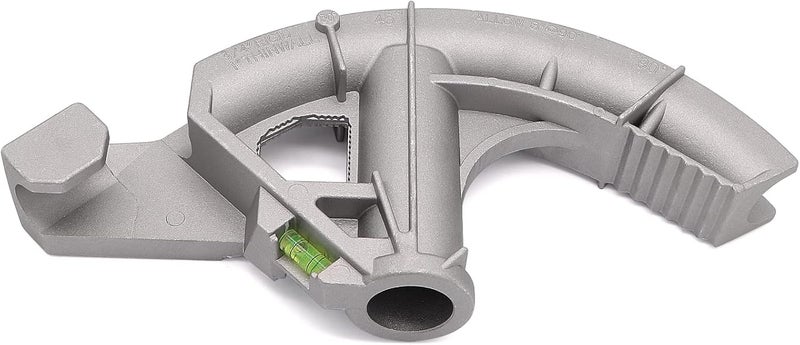 Fuzbaxy Conduit Hand Bender Tool for 1inch EMT and 3/4 inch Rigid Pipes.8 Degree Inside Radius.(Aluminum) - Image 2